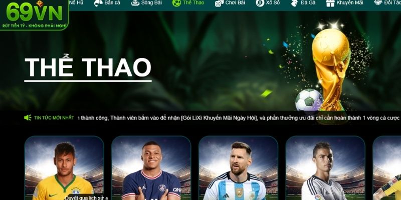 Giới thiệu sơ lược sảnh thể thao 69VN