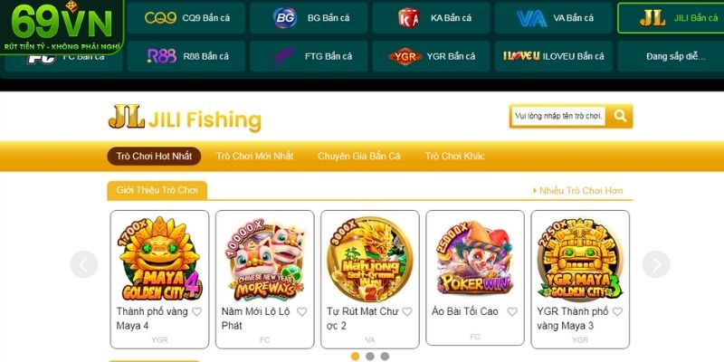 Khám phá sảnh Jili với đồ họa 3D sắc nét